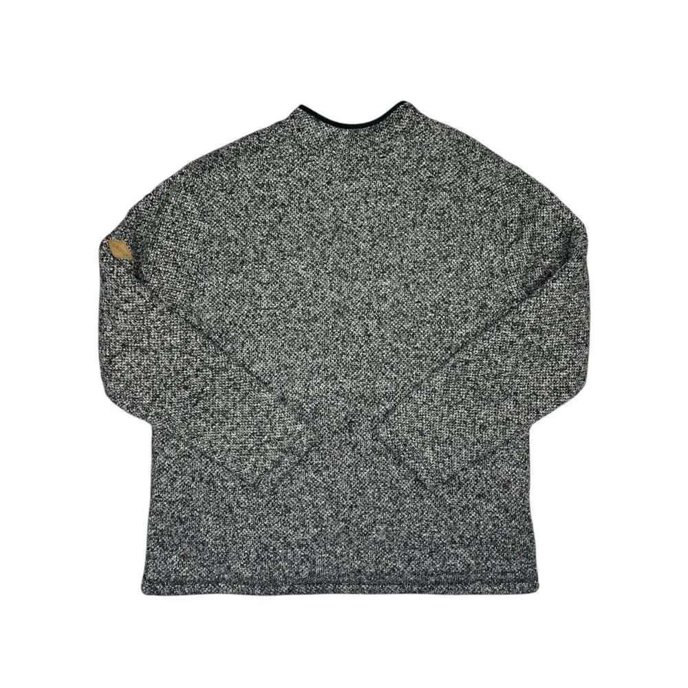 Orvis XL Gray Sherpa Fleece 1/4 Zip Pullover Outdoor Sweater Warm Soft